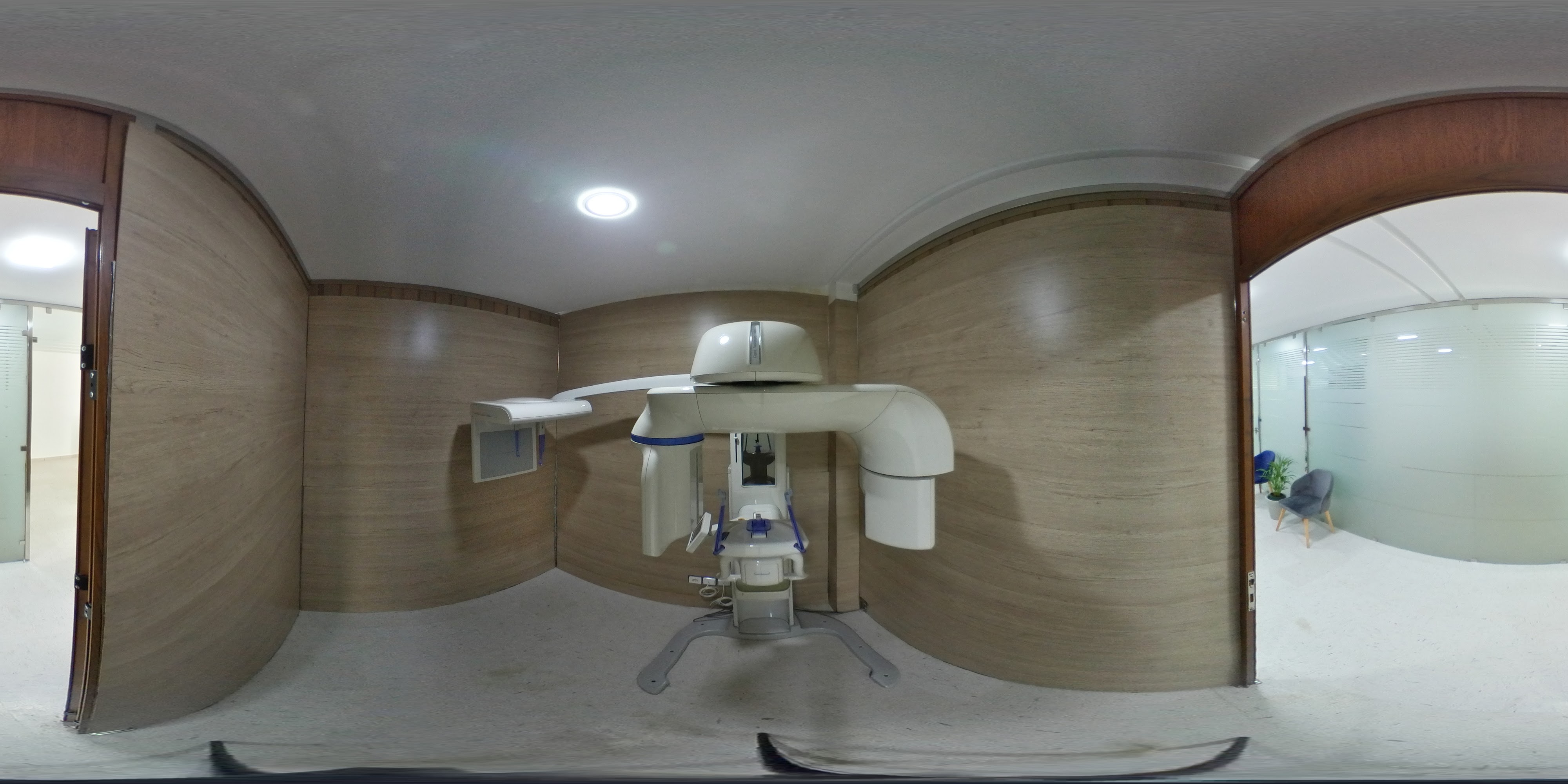 Salle de scanner cabinet dentaire Dr Tahri Rabat Agdal